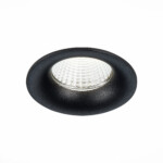 ST703.438.10 Св-к встр. Черный LED 1*10W 3000K 900Lm Ra>90 38° IP20 D85xH75 170-240V Встраиваемые светильники — изображение 2