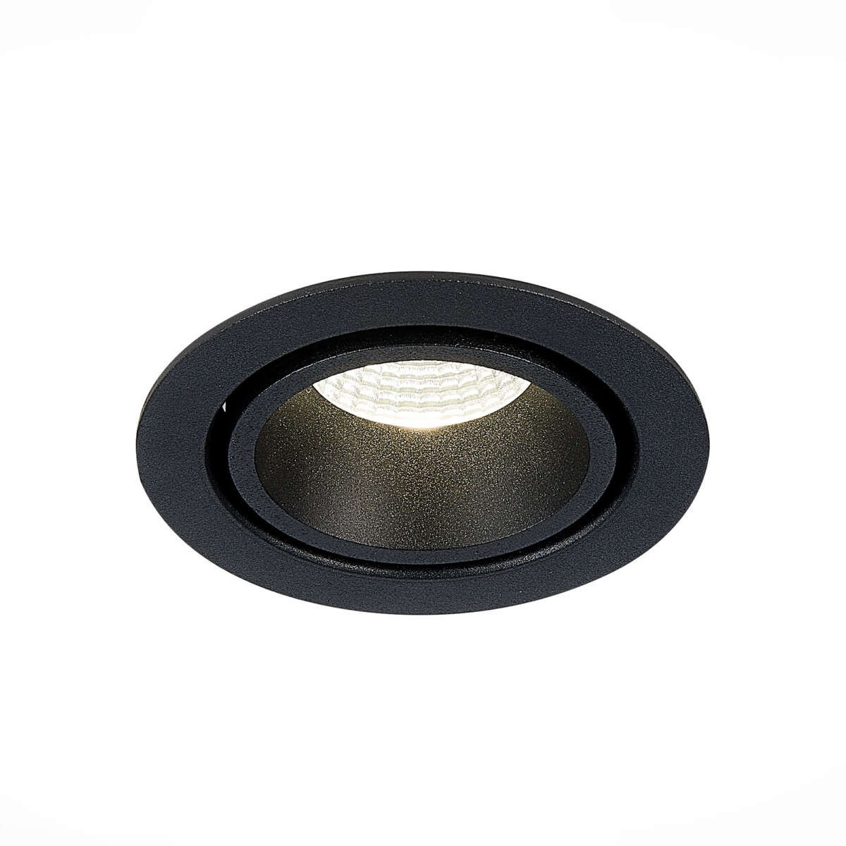 ST705.438.10 Св-к встр. Черный LED 1*10W 3000K 750Lm Ra>90 38° IP20 D102xH85 170-240V Встраиваемые светильники — изображение 2