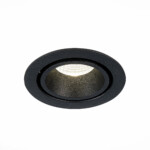 ST705.448.10 Св-к встр. Черный LED 1*10W 4000K 750Lm Ra>90 38° IP20 D102xH85 170-240V Встраиваемые светильники — изображение 2