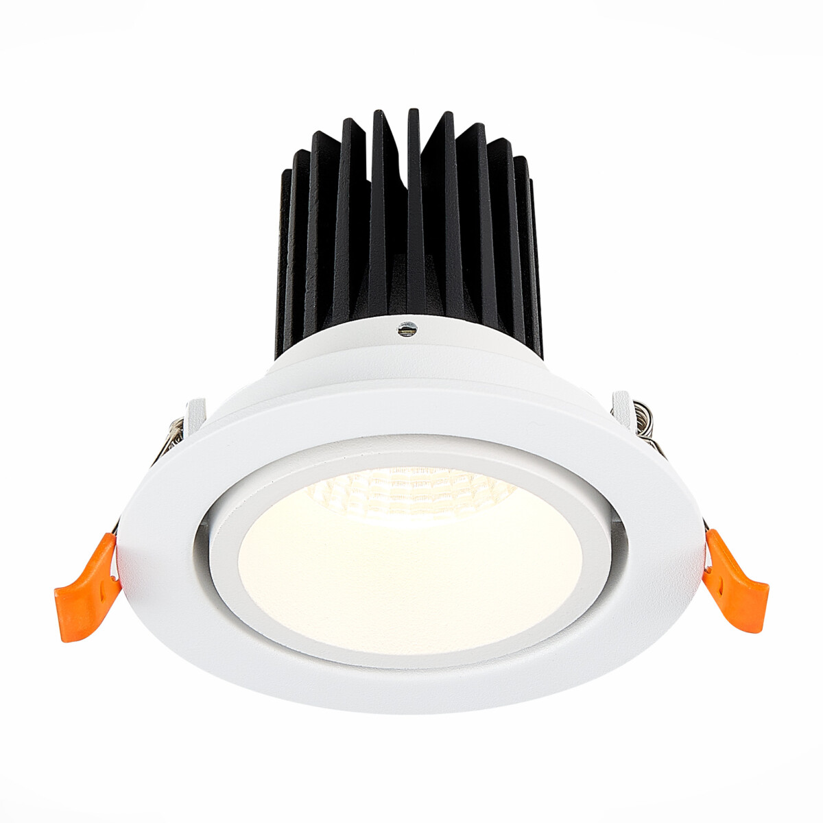 ST705.538.10 Св-к встр. Белый LED 1*10W 3000K 750Lm Ra>90 38° IP20 D102xH85 170-240V Встраиваемые светильники — изображение 1