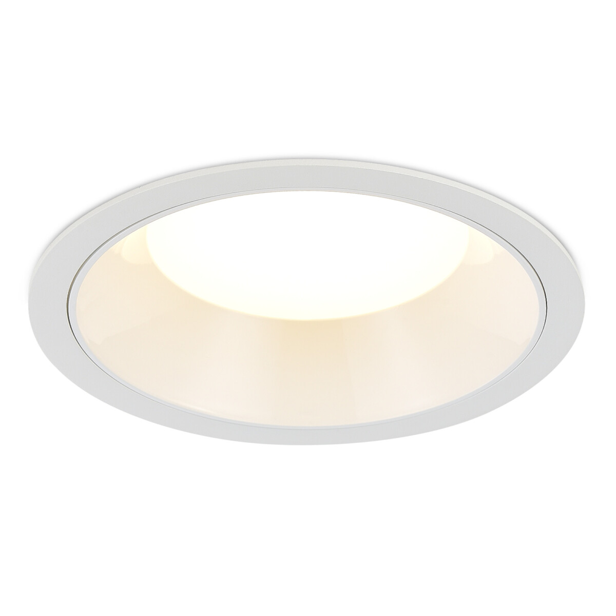 ST755.538.18_01W ST755.538.18 Св-к встр. Белый LED 1*18W 3000K 1 620Lm Ra80 120° IP20 D160xH60 100-240V Встраиваемые светильники — изображение 1