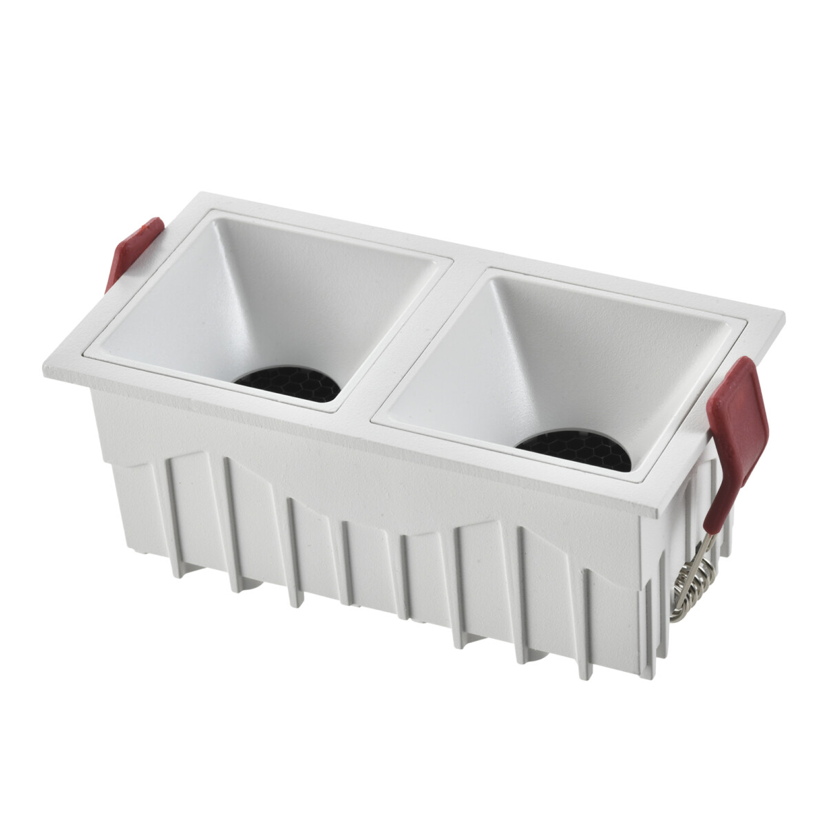 ST757.548.20 Св-к встр. Белый LED 2*10W 60° IP20 L65xW126xH52 85-265V В комплекте Встраиваемые светильники — изображение 1