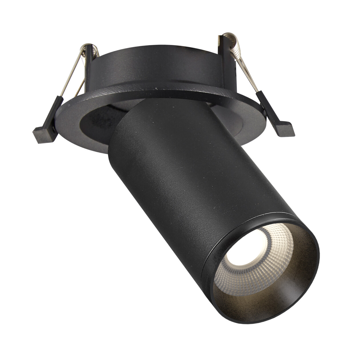 ST759.408.01 Св-к встр. Черный GU10 1*50W IP20 D95xH125 220V Без ламп Встраиваемые светильники — изображение 1