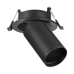 ST759.408.01 Св-к встр. Черный GU10 1*50W IP20 D95xH125 220V Без ламп Встраиваемые светильники — изображение 2