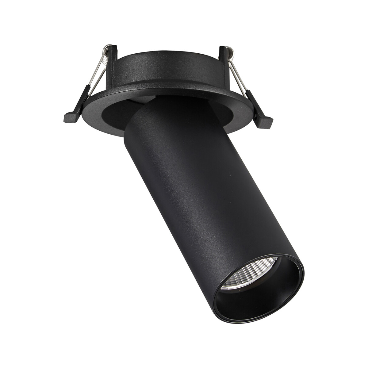 ST759.438.07 Св-к встр. Черный LED 1*7W 3000K 560Lm Ra>90 60° IP20 D95xH156 220-240VV Встраиваемые светильники — изображение 1