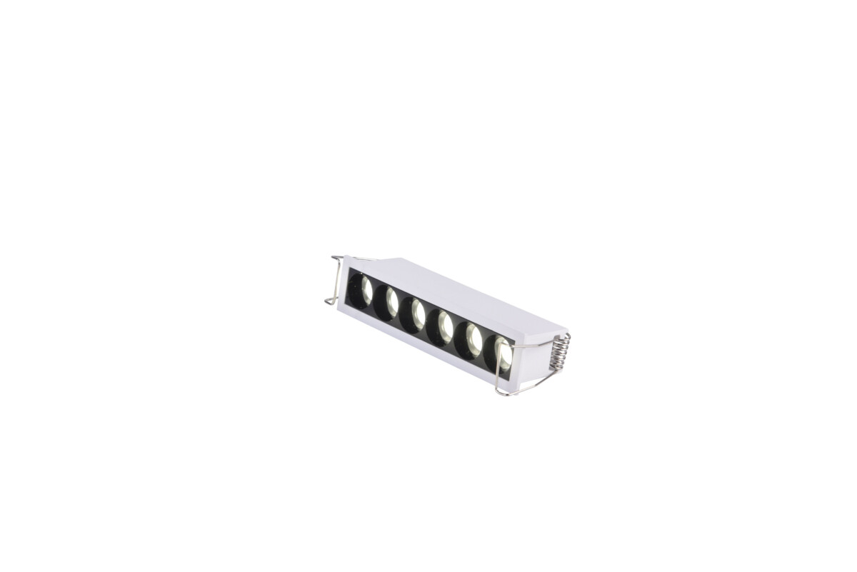 в наличии ST762.532.07 Св-к встр. белый LED 1*7W 3000K 550Lm Ra 24° IP20 L125xW30xH36 170-240VV Встраиваемые светильники - купить в интернет-магазине Светильники Торг