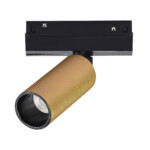 ST807.236.12 Магнитный трековый светильник Золотистый LED 1*12W 3000K 500Lm Ra>90 IP20 D50xH173 48VV SKYLINE 48 — изображение 3