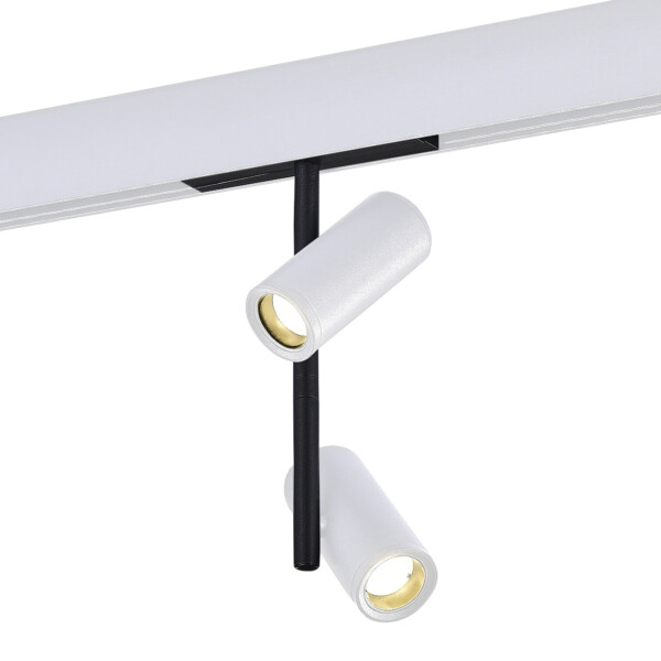 ST808.546.16 Магнитный трековый светильник Белый LED 1*16W 4000K 1 200Lm Ra>90 36° IP20 D45xH240 48V SKYLINE 48