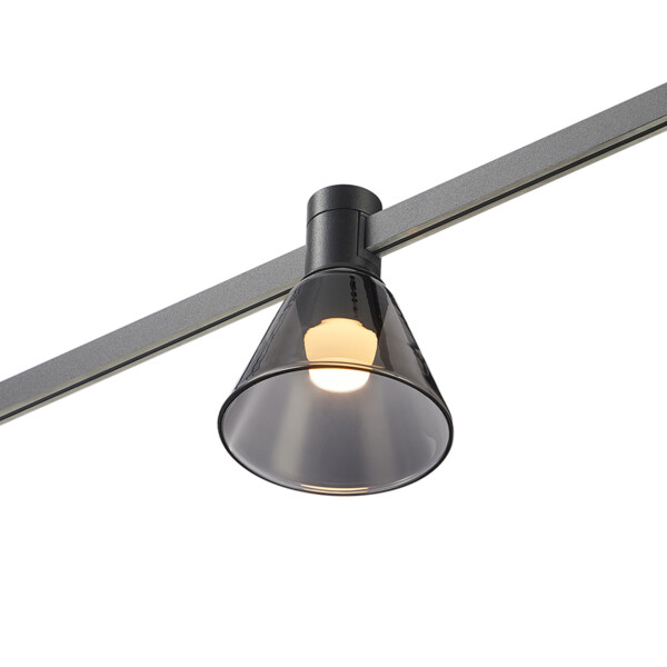 ST814.406.03 Магнитный трековый светильник FARM Черный LED 1*3W 3000K 78Lm Ra90 120 IP20 D90xH102 24 FARM