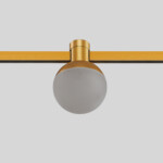 ST815.206.05 Магнитный трековый светильник FARM Золотистый LED 1*5W 3000K 89Lm Ra90 120 IP20 D75xH10 FARM — изображение 4