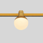 ST815.206.05 Магнитный трековый светильник FARM Золотистый LED 1*5W 3000K 89Lm Ra90 120 IP20 D75xH10 FARM — изображение 5