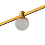 ST815.206.05 Магнитный трековый светильник FARM Золотистый LED 1*5W 3000K 89Lm Ra90 120 IP20 D75xH10 FARM — изображение 8