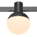 ST815.406.05 Магнитный трековый светильник FARM Черный LED 1*5W 3000K 78Lm Ra90 120 IP20 D75xH109 24 FARM — изображение 3