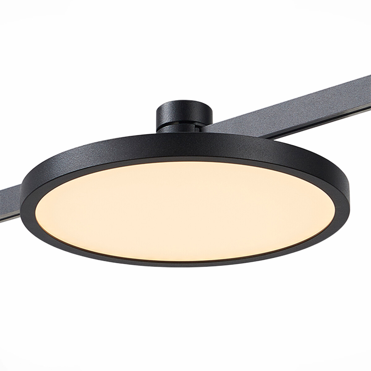 ST818.406.12 Магнитный трековый светильник FARM Черный LED 1*10W 3000K 500Lm Ra80 120 IP20 D168xH54 FARM — изображение 1