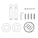 в наличии ST962.409.00 Монтажный комплект для тросовой световой системы ST-Luce Черный RAY - купить в интернет-магазине Светильники Торг