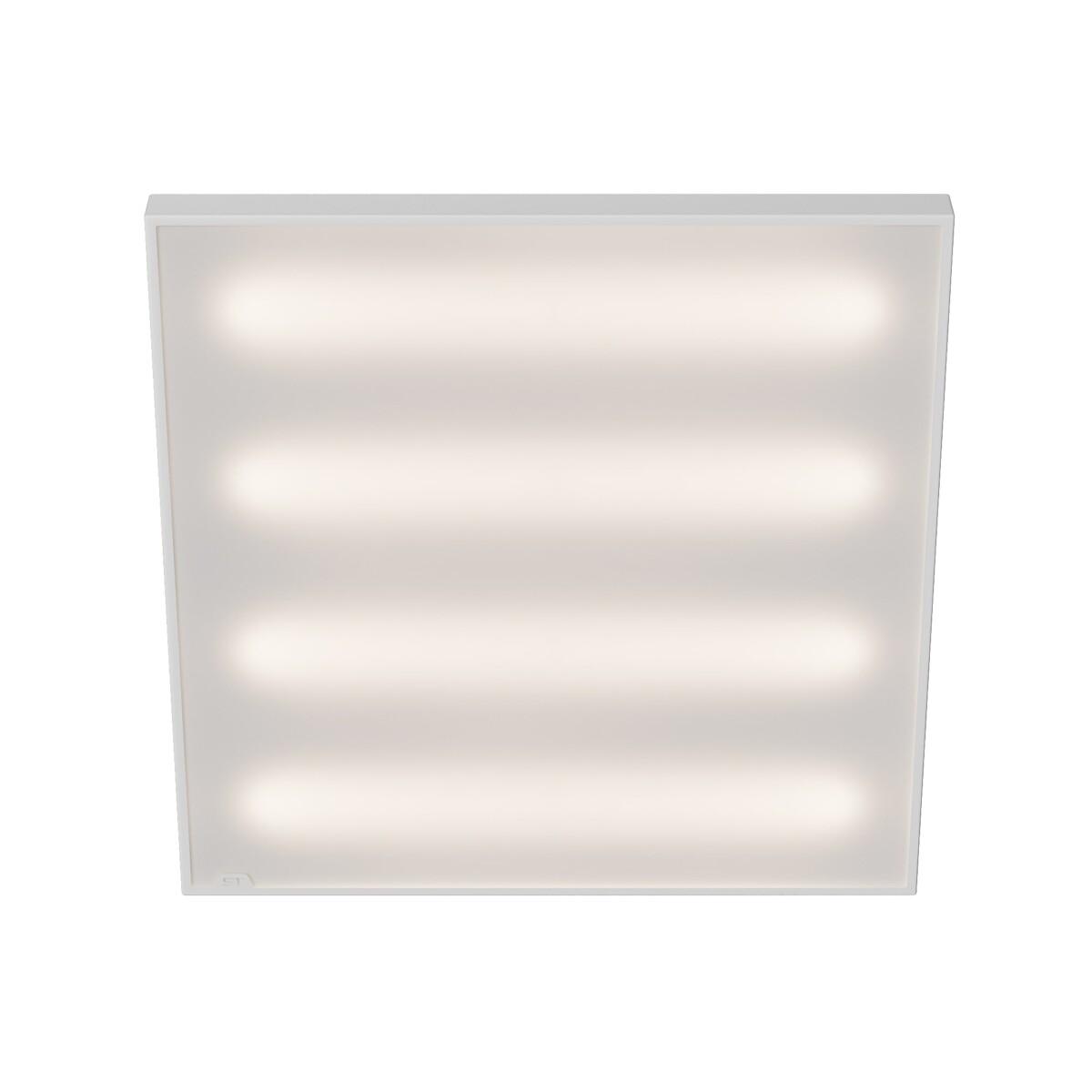 STP-A-1001-O-36-4K-40 Свет-к ДВО ST Luce STANDART IP40 595*595*40мм 36Вт 4200лм 4000К опал(Армстронг Коммерческое освещение — изображение 4