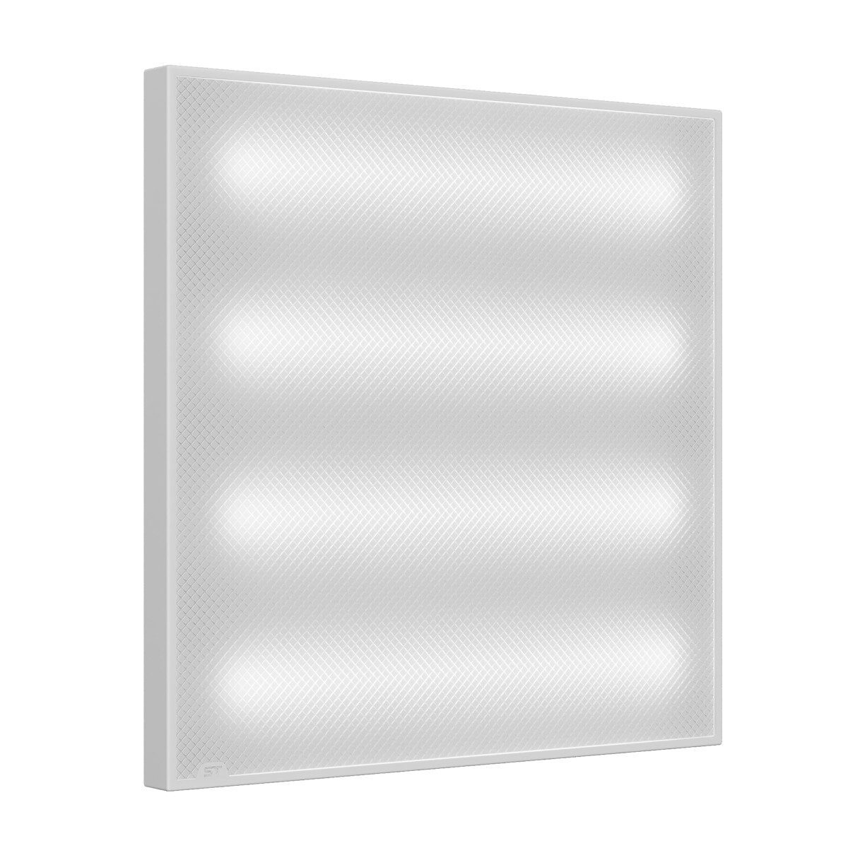 STP-A-1001-P-36-4K-40 Св-к ДВО ST Luce STANDART IP40 595*595*40мм 36Вт 4200лм 4000К призма(Армстронг Коммерческое освещение — изображение 1