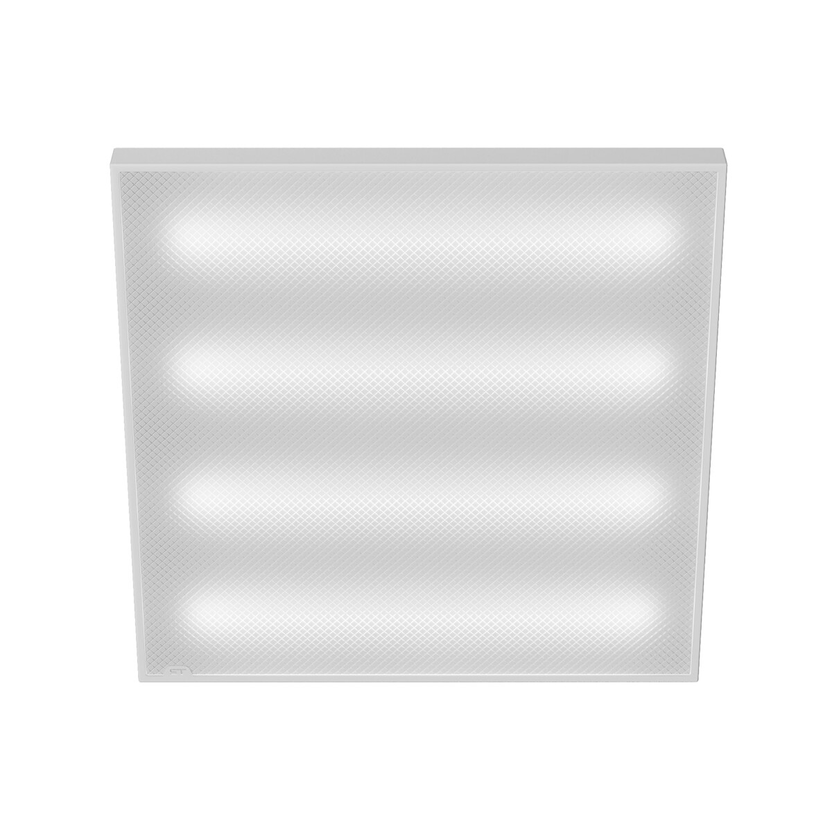 STP-A-1001-P-36-4K-40 Св-к ДВО ST Luce STANDART IP40 595*595*40мм 36Вт 4200лм 4000К призма(Армстронг Коммерческое освещение — изображение 4