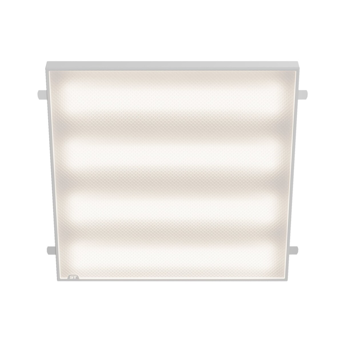 STP-G-1001-P-36-4K-40 Св-к ДВО ST Luce STANDART IP40 590*590*40мм 36Вт 4200лм 4000К призма(Грильято) Коммерческое освещение — изображение 4
