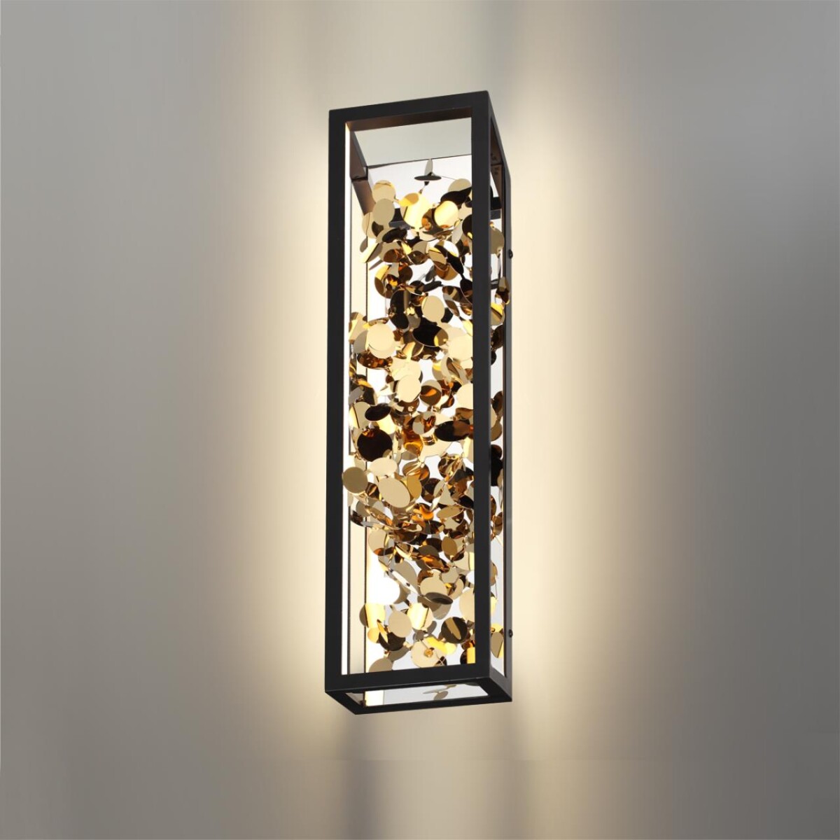 5065/17WL L-VISION ODL24 523 черный/золото/металл/металл Настенный светильник LED 1*17W 3000K BILD — изображение 3