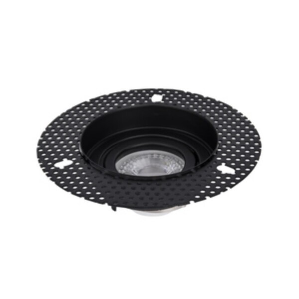 4535-1C, врезной светильник под штукатурку, D125xH36, cutout:D80, 1xGU10x35W, IP20, excluded