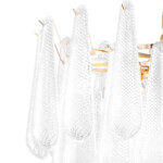 799102 (2КОР!) Люстра RETRO II 10х6W(led) E14 ЗОЛОТО/ПРОЗРАЧНЫЙ — изображение 4