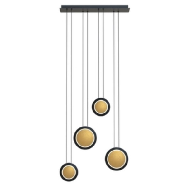 4562-4P, подвесная люстра, L600xW160xH1500, LEDx30W, 1800LM, 4000K, included