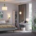 5425/3 MODERN ODL_EX24 099 золотой/зеленый/белый/металл/керамика/ткань Люстра E27 3*60W CACTUS — изображение 2