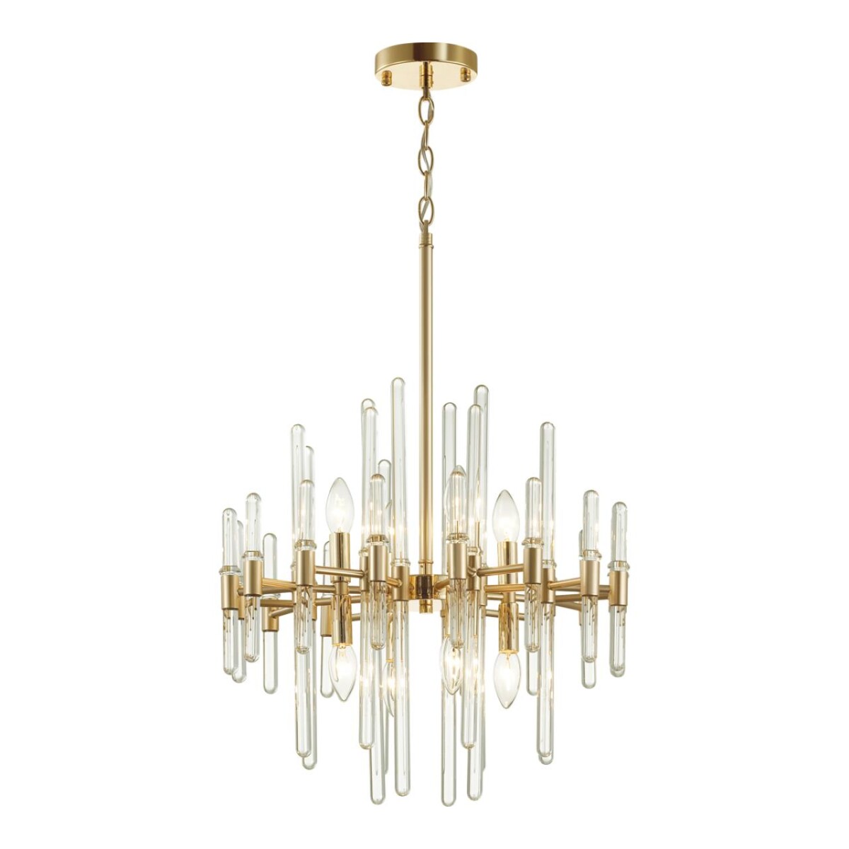 4988/8 HALL ODL22 641 золотой/стекло Люстра E14 8*40W STIKA — изображение 3