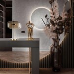 в наличии 10040T/B Настольная лампа LOFT IT Dauphin - купить в интернет-магазине Светильники Торг