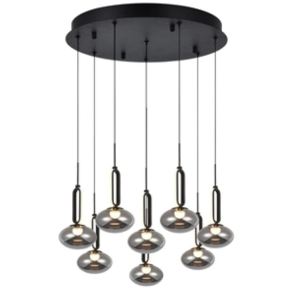 4284-8P, подвесная люстра, D520xH2000, 8xLEDx9W, 3600LM, 4000K, included