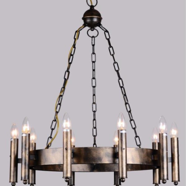 1144-10P, люстра подвесная, D700xH2000, 10xE14x60W, excluded