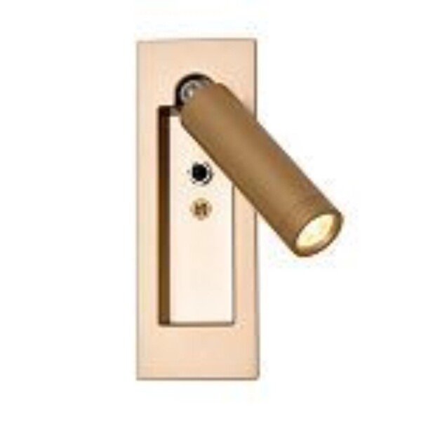 4495-1W, настенный светильник, D65xW55xH155, LEDx3W, 200LM, 4000K, included, switch