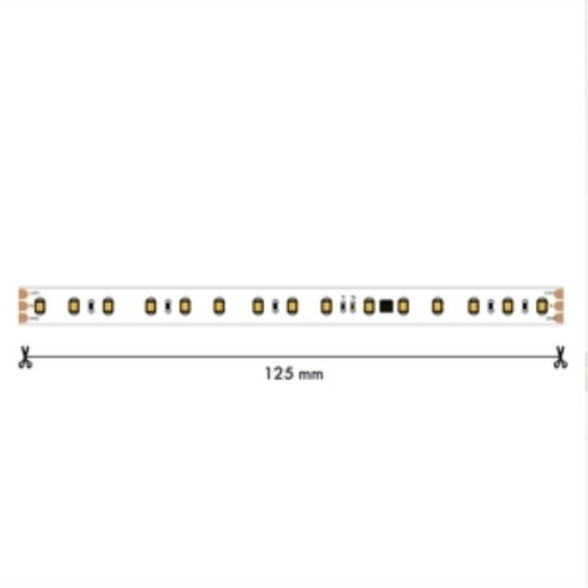 2003-31020, лента светодиодная, 5M, SMD2835, 10W/m, 3000K, IP20 — изображение 1