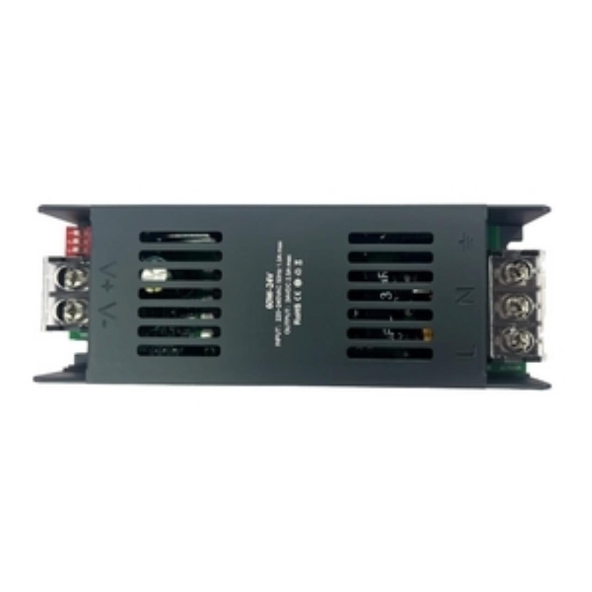 2002-DC-050, блок питания, L142xW48xH28, 60W, 24V — изображение 1