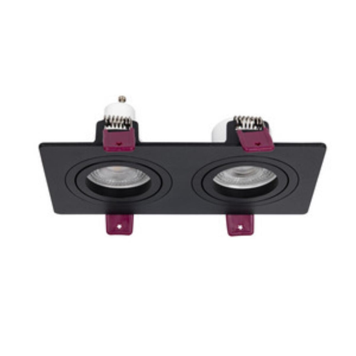 4646-2C, врезной светильник, L172xW92xH28, cutout:L150xW75, 2xGU10x35W, IP20, excluded — изображение 1