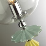 4893/1WB CLASSIC ODL_EX22 139 хром/раноцветн./керамика/стекло Бра E14 1*40W 4893/1WB BIZET — изображение 5