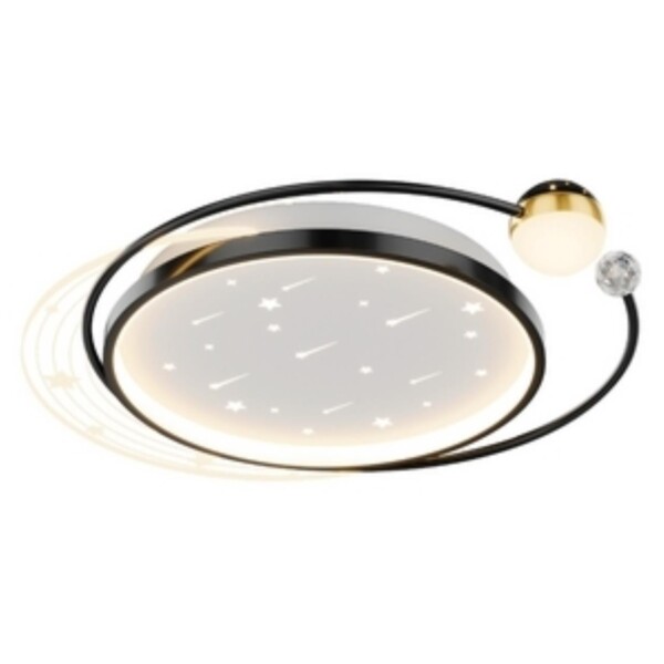 4742-5C, потолочный светильник, L500xW600xH100, LEDx34W/68W, 1800/3000LM, 3000/4500/6000K, included, remote control