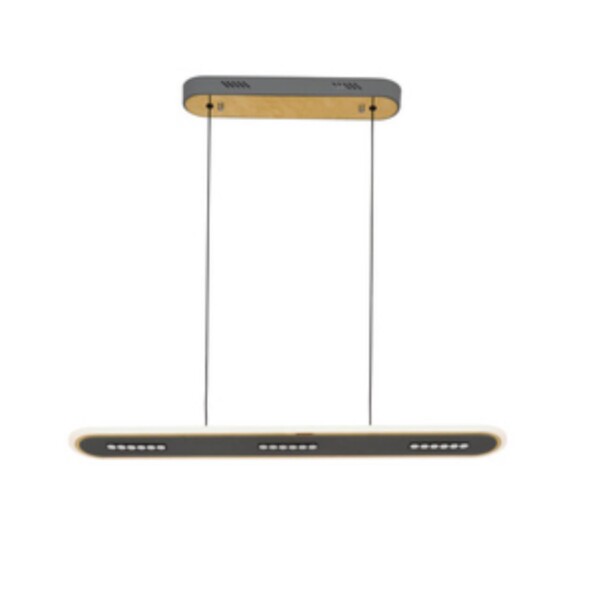 4472-3P, подвесная люстра, L800xW115xH1000/1600, LEDx63W, 4600LM, 3000-6500K, included, remote control