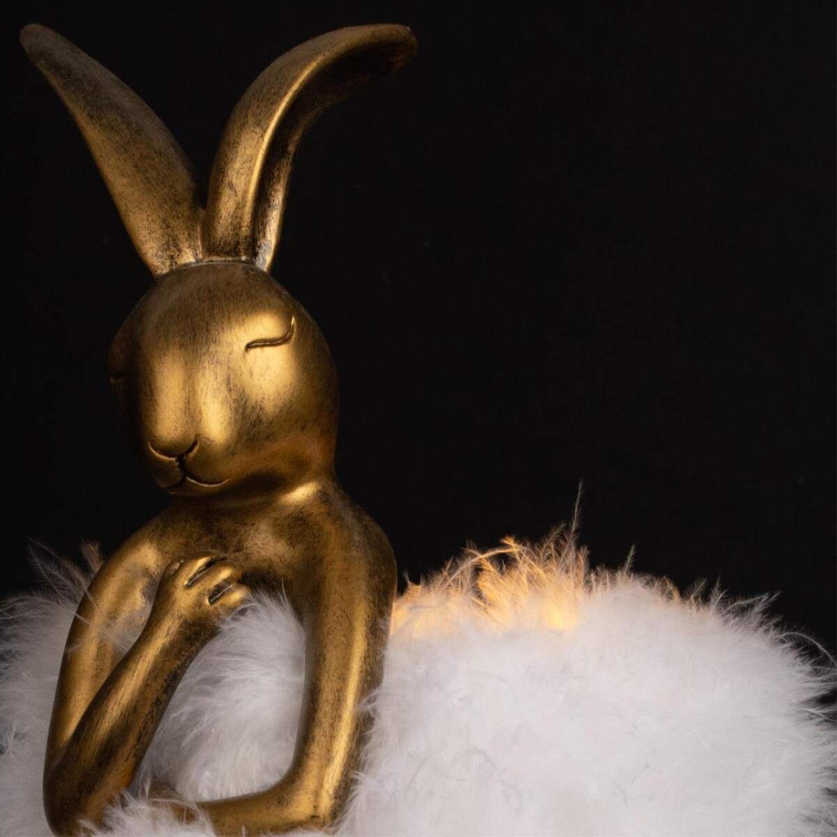 в наличии 10315/A White fluff Настольная лампа LOFT IT Lapine - купить в интернет-магазине Светильники Торг