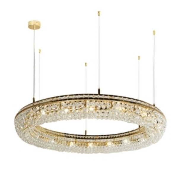 4015-15P, подвесная люстра, D1000xH120/1120, 15xE14x40W, excluded