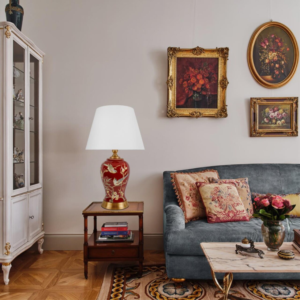 в наличии 10384T Настольная лампа LOFT IT Dahlia - купить в интернет-магазине Светильники Торг