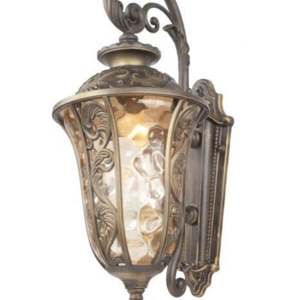 1495-1W, уличный светильник, D280xW320xH600, 1xE27x60W, IP44, excluded