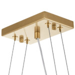 в наличии 802133 Подвес NUBI 3х40W E27 ШАМПАНЬ/БЕЛЫЙ - купить в интернет-магазине Светильники Торг