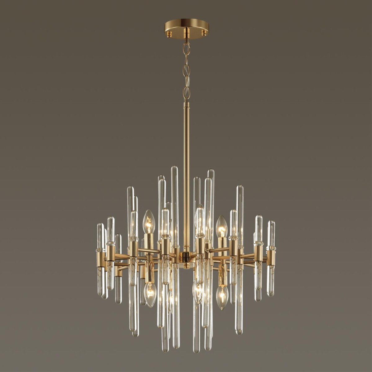 4988/8 HALL ODL22 641 золотой/стекло Люстра E14 8*40W STIKA — изображение 4