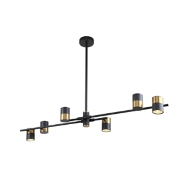 3092-6P, потолочная люстра, L965xW220xH325/725, 6xGU10x35W, excluded