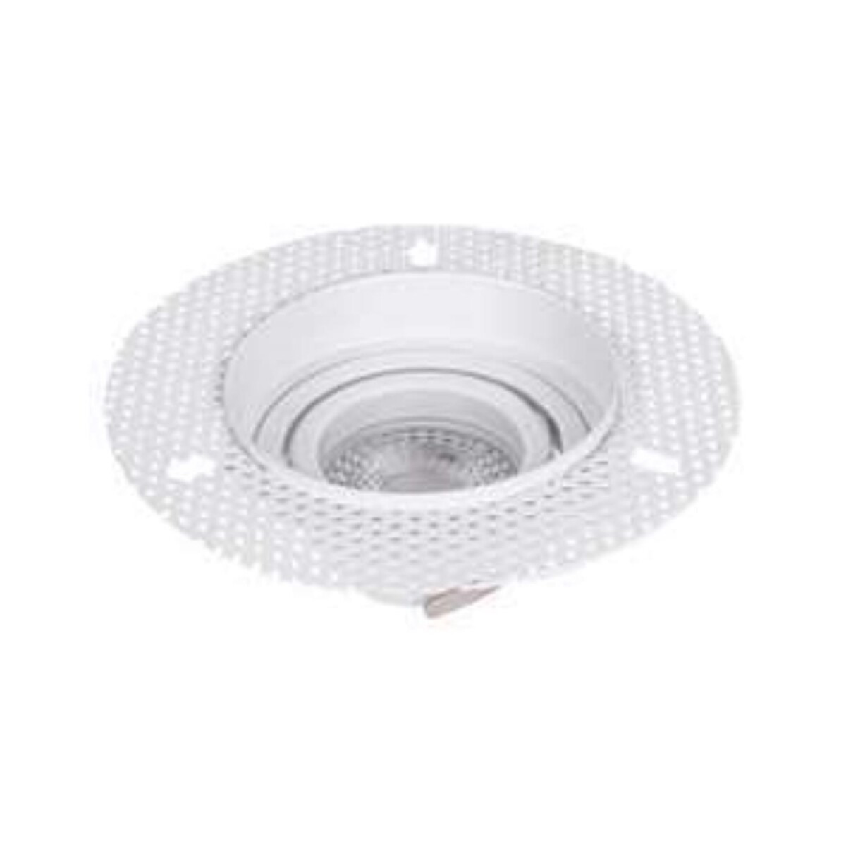 4533-1C, врезной светильник под штукатурку, D125xH36, cutout:D80, 1xGU10x35W, IP20, excluded — изображение 1