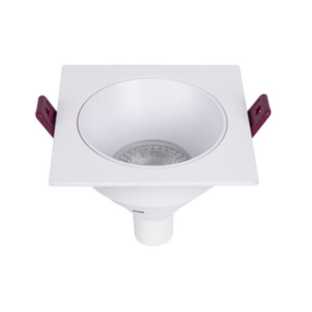 4525-1C, врезной светильник, L92xW92xH35, cutout:D75, 1xGU10x35W, IP20, excluded — изображение 1