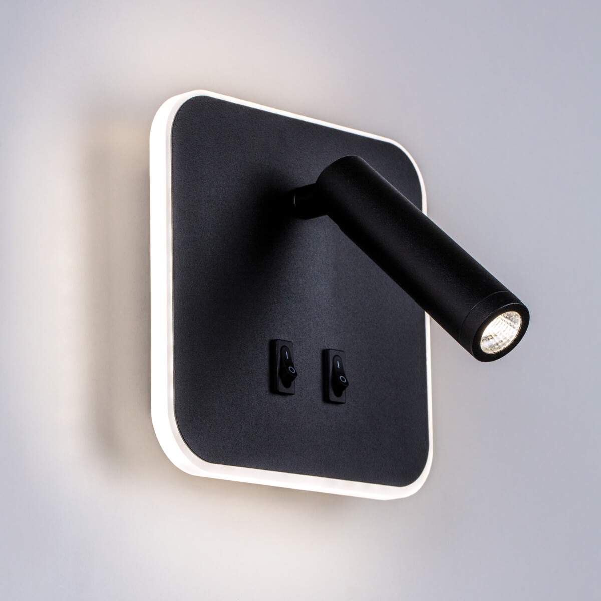 808667 Светильник настенный MURO LED 10W+3W 730LM+120LM G ЧЕРНЫЙ 3000K — изображение 5