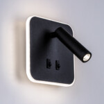 808667 Светильник настенный MURO LED 10W+3W 730LM+120LM G ЧЕРНЫЙ 3000K — изображение 5